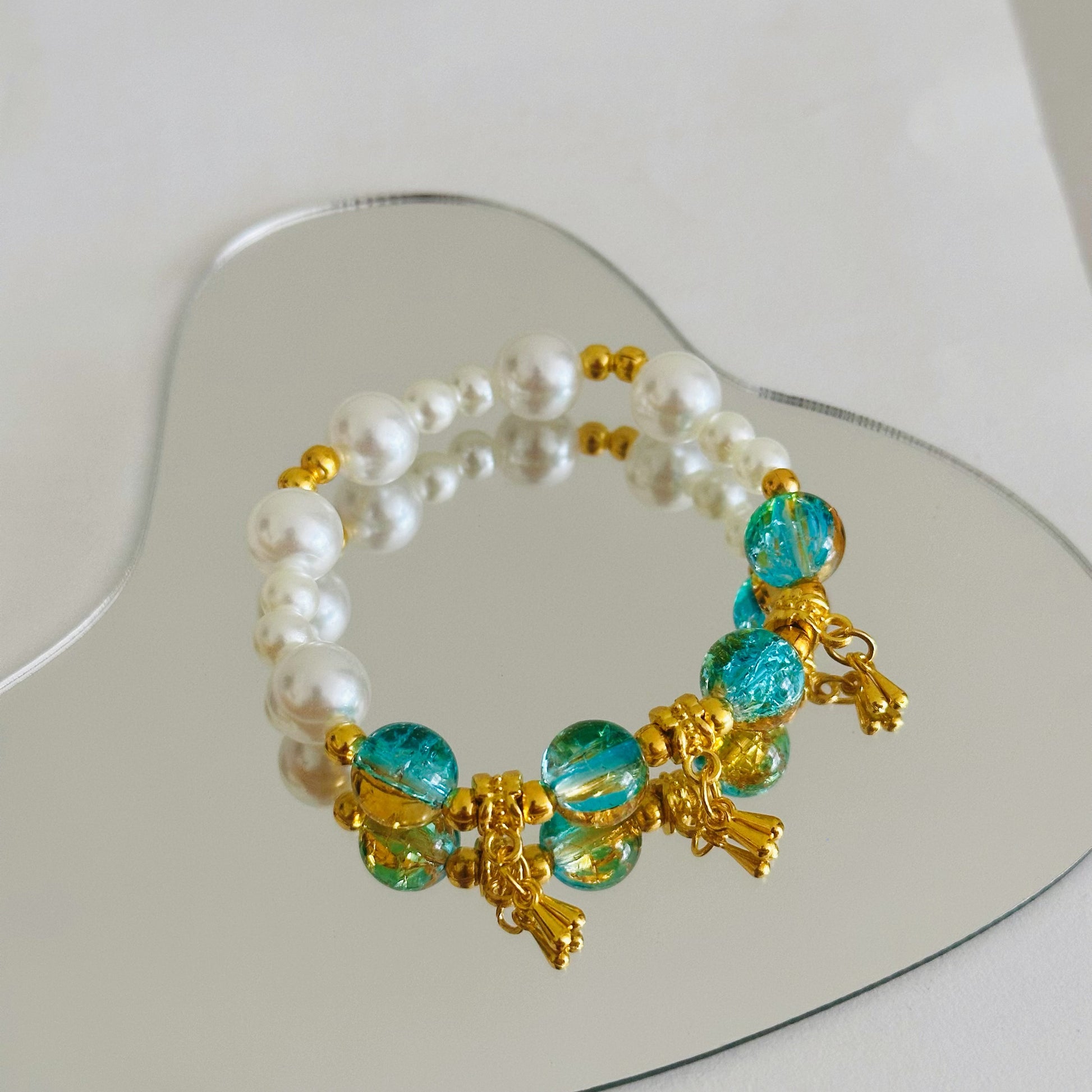 Matching Set Series - Golden Fantasy Necklace