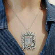 Vintage Seires - Customizable Vintage Silver Necklace