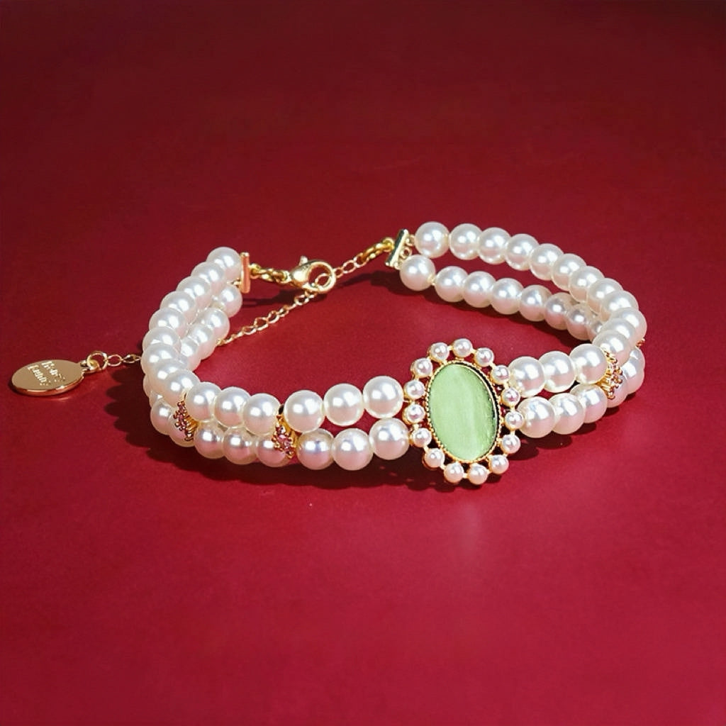 Pearl Series - Cat's Eye Gemstone Necklace
