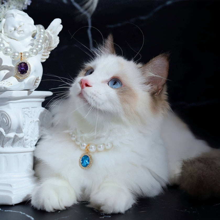 Pearl Series - Gemstone Pendant Necklace
